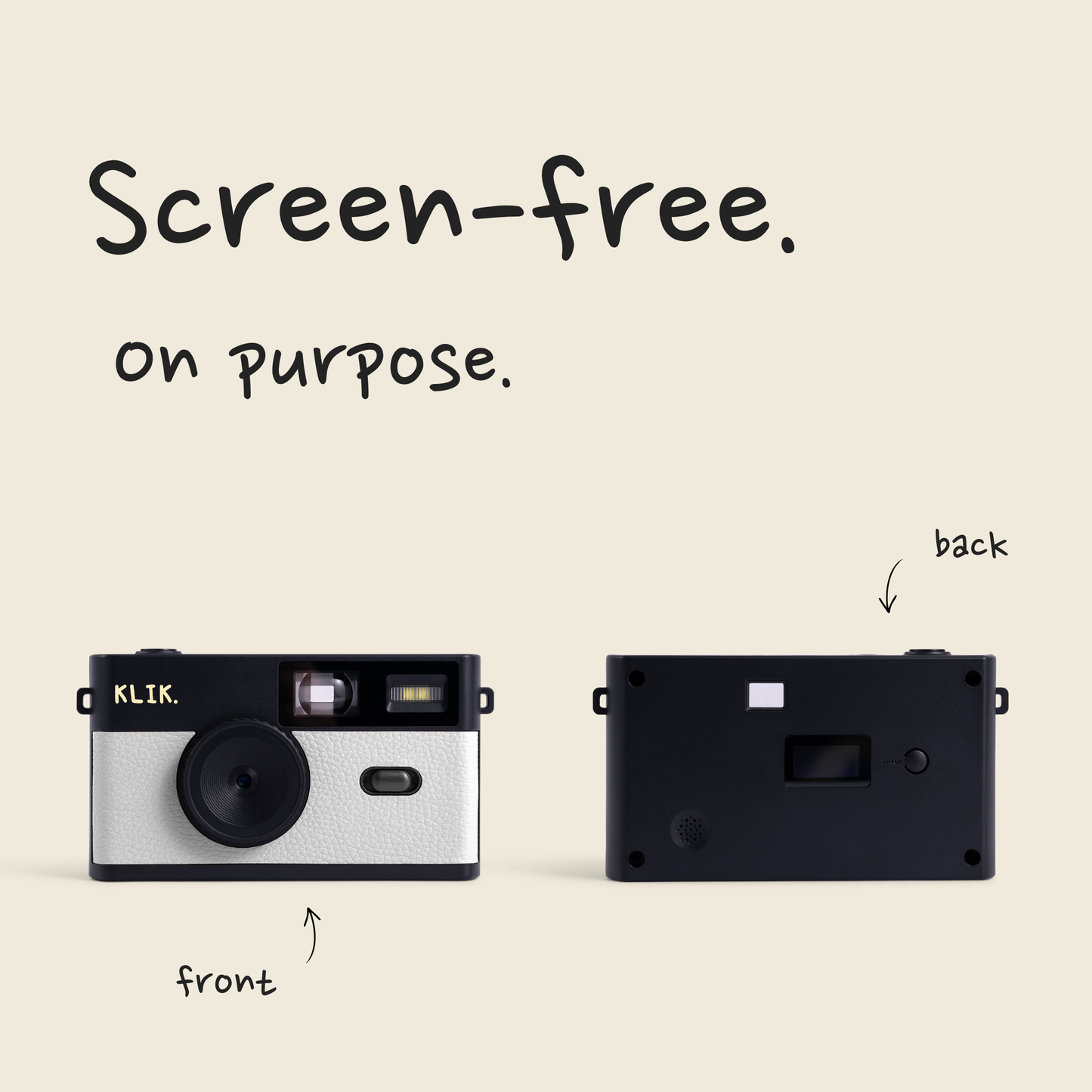 KLIKβ’οΈ Screen-Free Camera